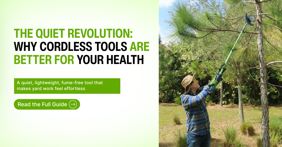 The Quiet Revolution: Why Cordless Tools Are Better for Your Health