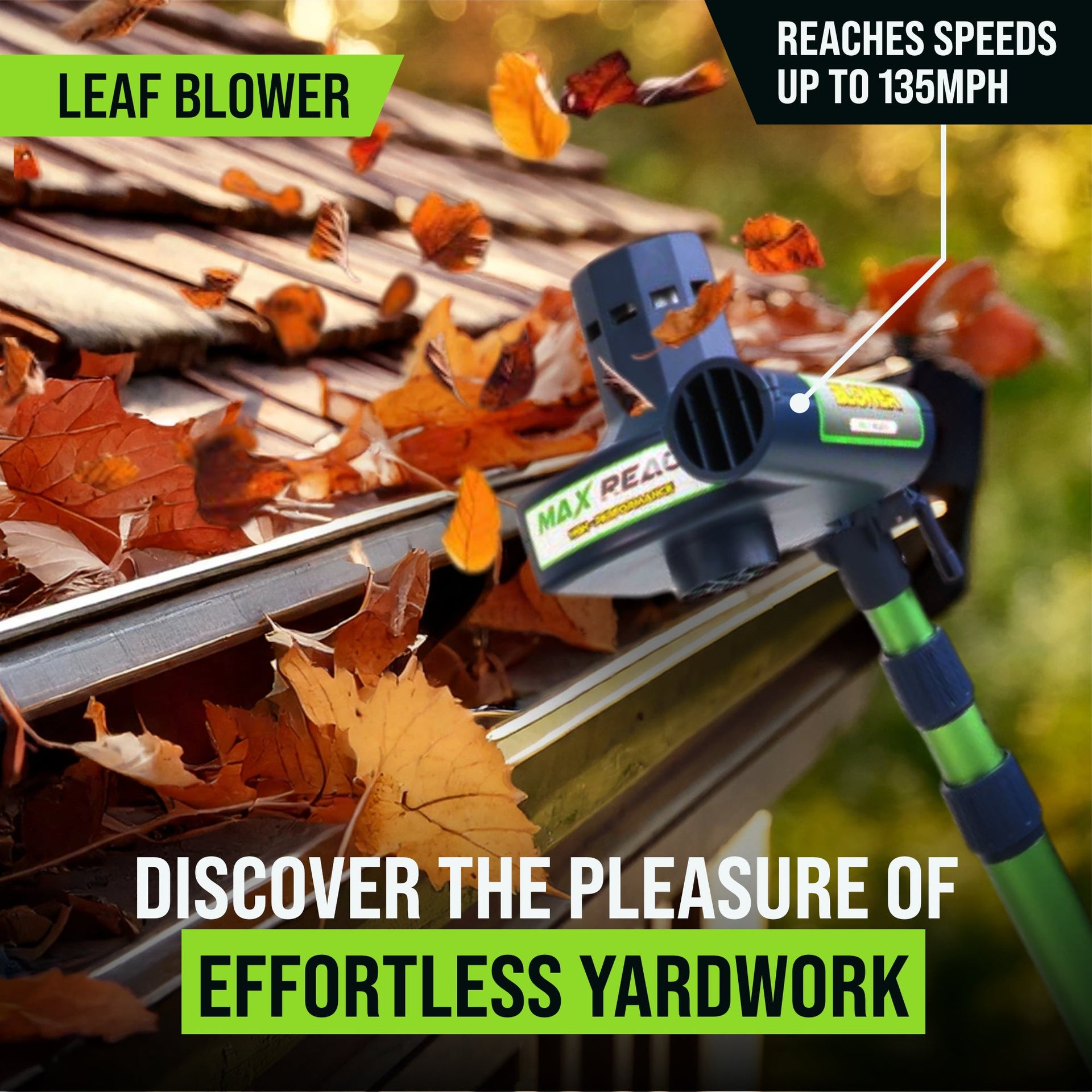 LEAF BLOWER - AIR BROOM